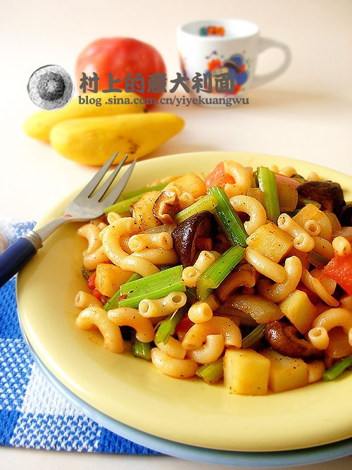 蔬菜炒意面 蔬菜炒意面