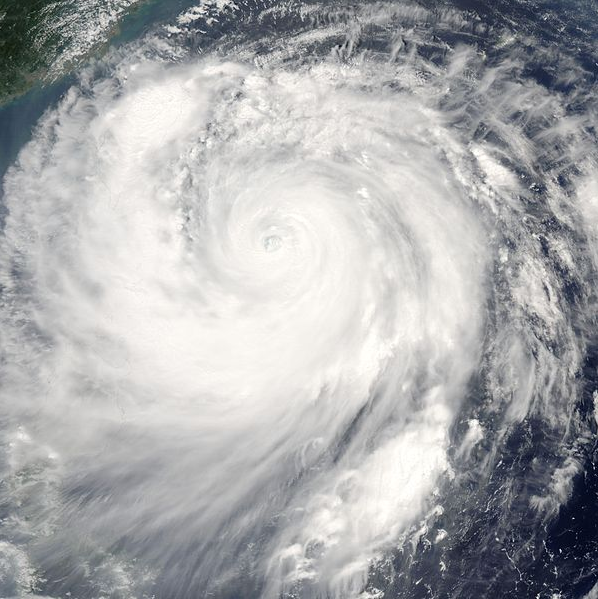 超強颱風海棠 衛星雲圖