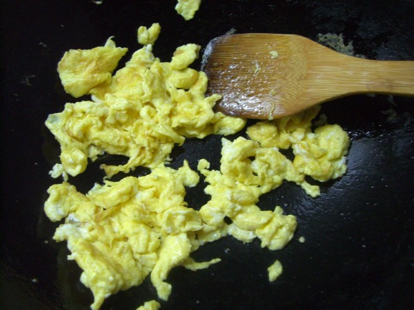 素炒雞蛋香乾萵筍