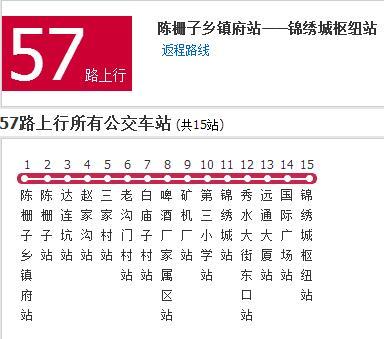 承德公交57路 承德公交57路