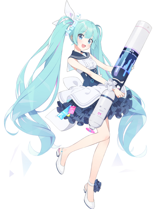 初音未來(遊戲《蔚藍檔案》中的聯動角色) 初音未來(遊戲《蔚藍檔案》中的聯動角色)