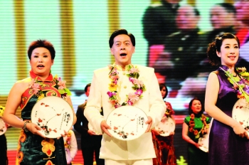胡瑜斌在第25屆中國戲劇梅花獎頒獎晚會上