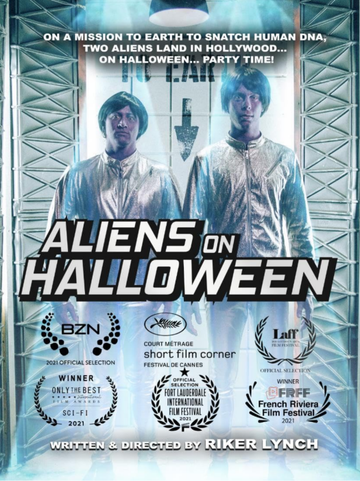 Aliens on Halloween Aliens on Halloween