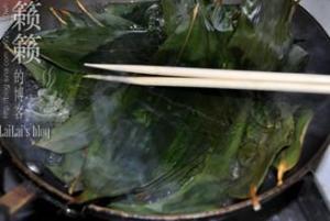 綠豆花生鮮肉粽