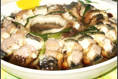 粉蒸白鱔 粉蒸白鱔