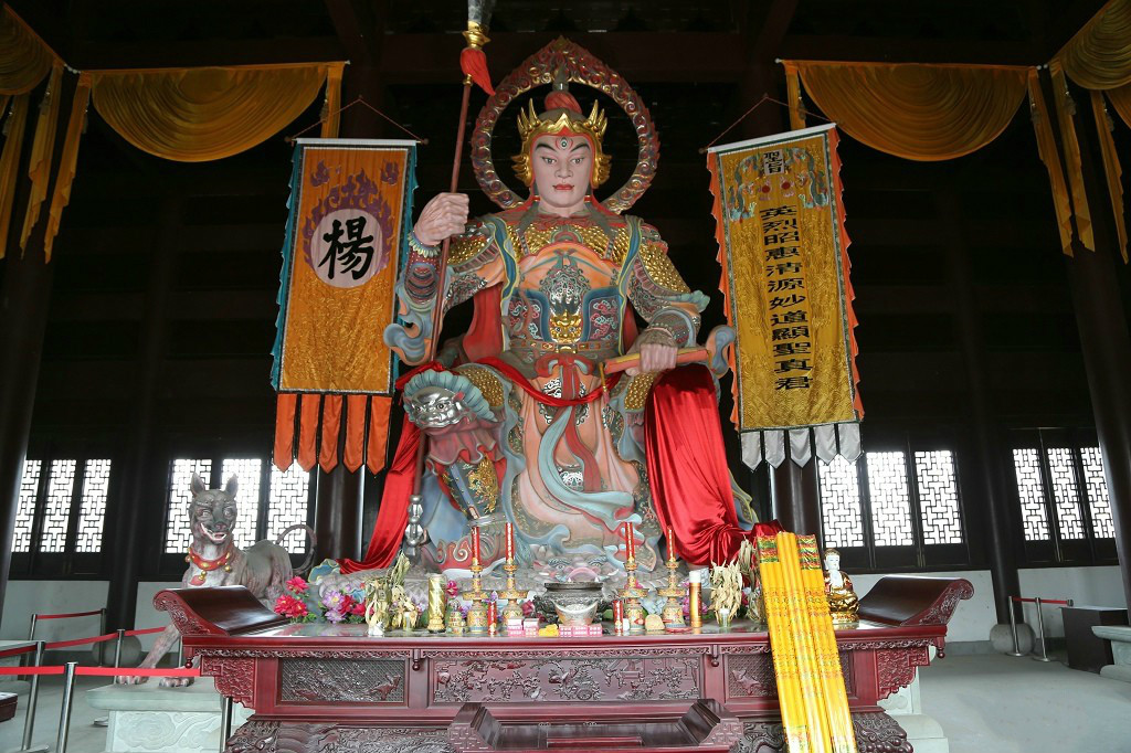 灌南二郎廟神像