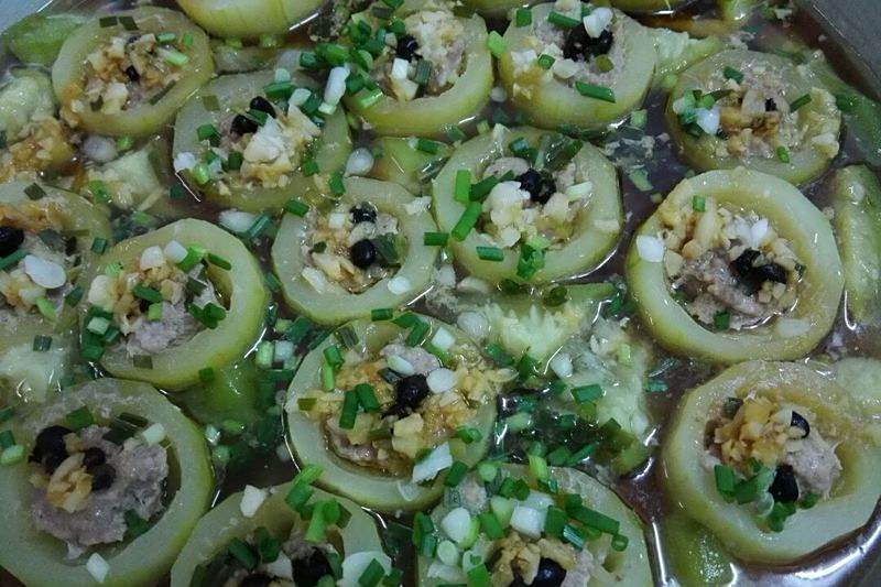 雙菇釀節瓜 雙菇釀節瓜