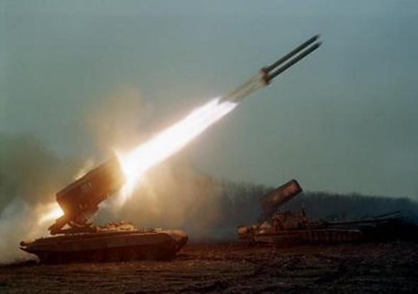 俄制TOS-1噴火坦克