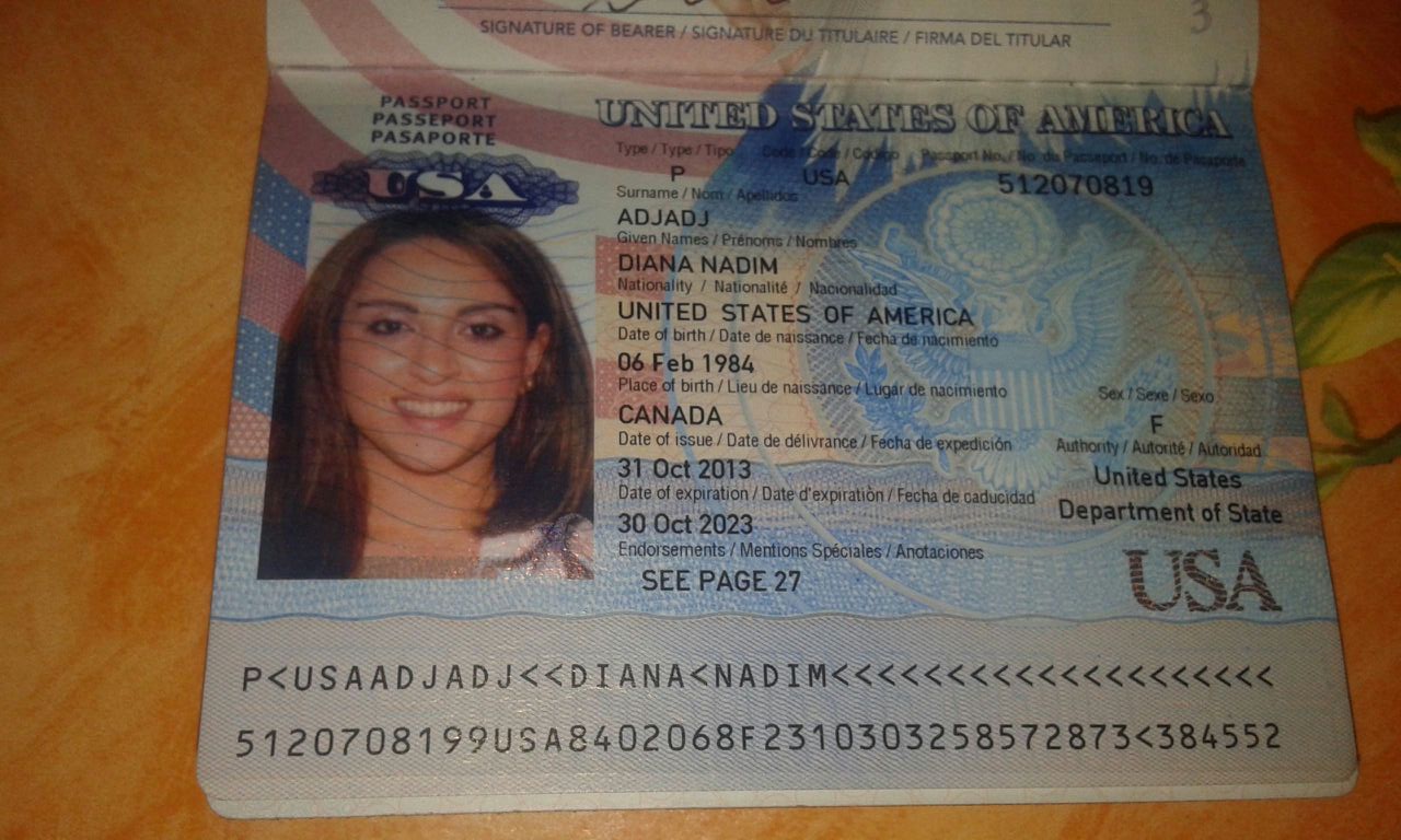 美國護照
