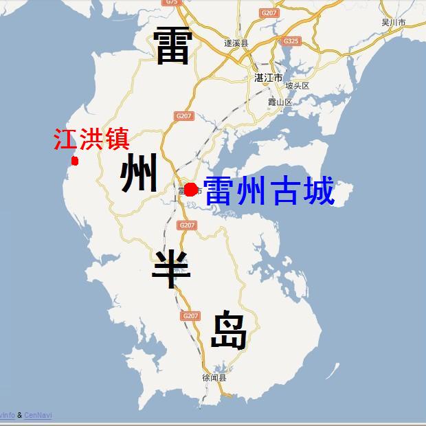 江洪鎮地理位置
