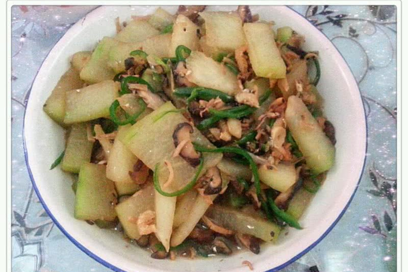 梅菜蒸冬瓜 梅菜蒸冬瓜