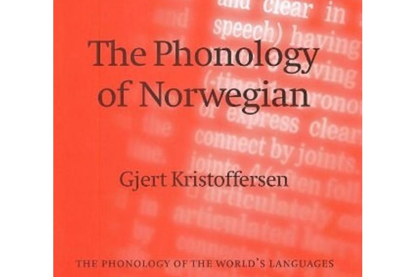 The Phonology of Norwegian The Phonology of Norwegian