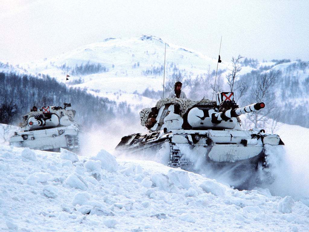 挪威軍隊中的豹1主戰坦克
