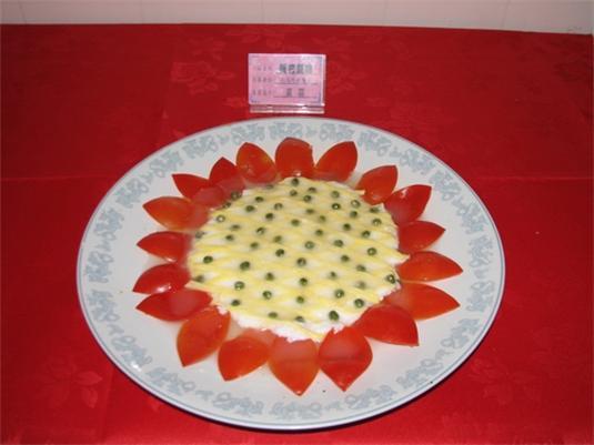 葵花豆腐 葵花豆腐