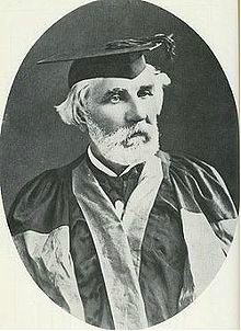 1879年屠格涅夫接受牛津榮譽博士。