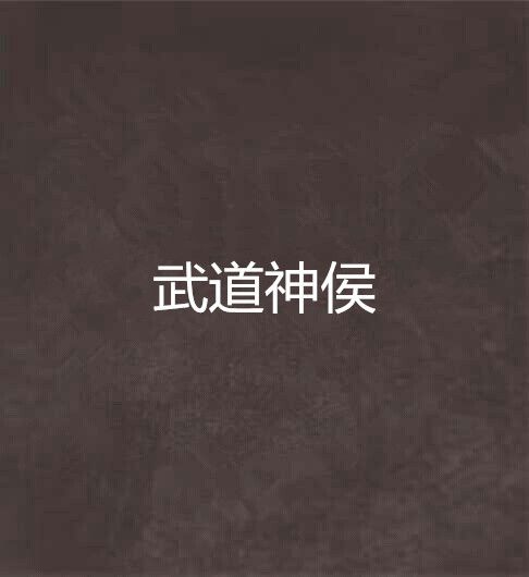 武道神侯 武道神侯