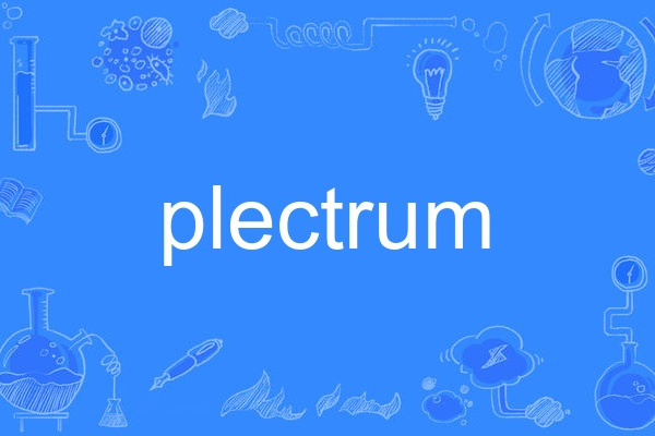 plectrum plectrum