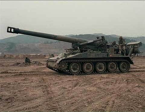 M110自走炮 M110自走炮