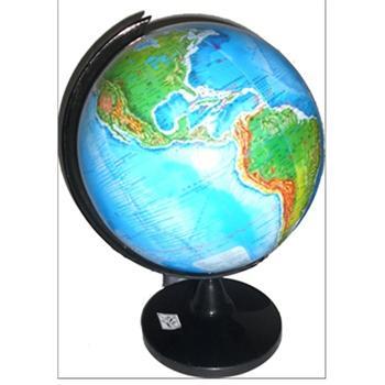 世界地形地球儀-1:4000萬