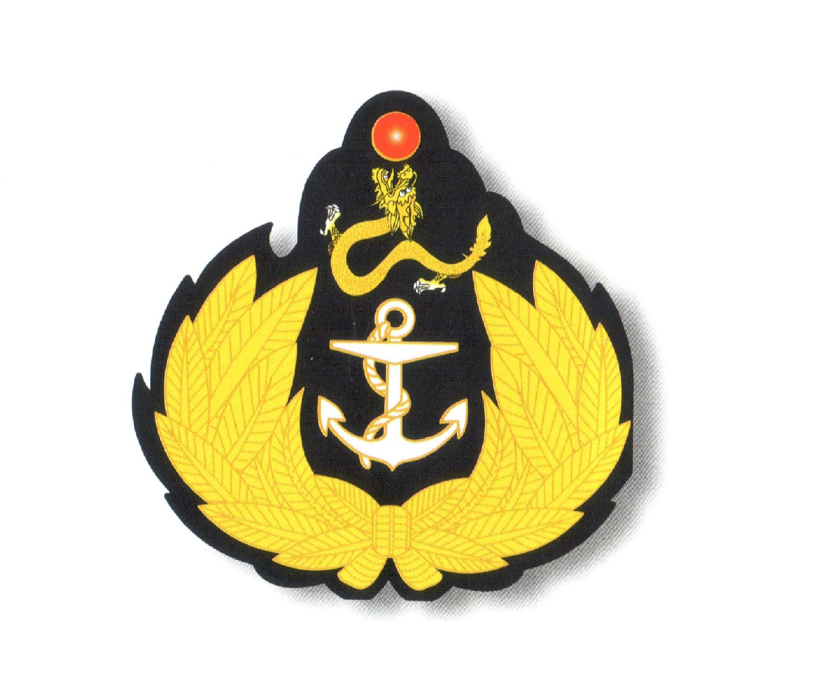 清末新式海軍帽徽