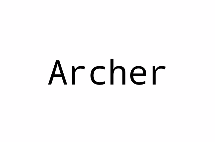 Archer(英語單詞)