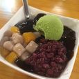 綠茶芋圓