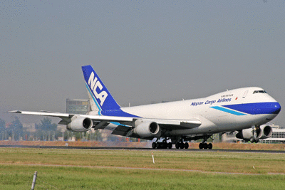 NCA的波音747-400F貨機