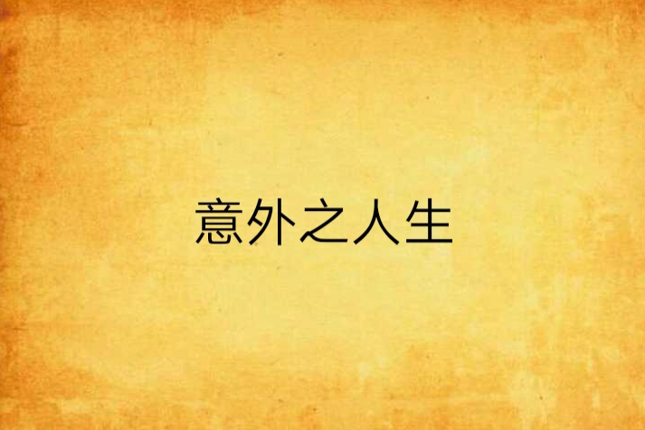 意外之人生 意外之人生