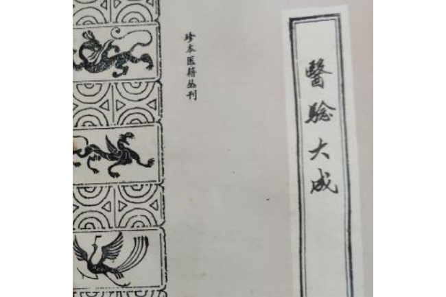 醫驗大成 醫驗大成