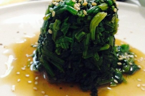 芝麻菠菜墩 芝麻菠菜墩