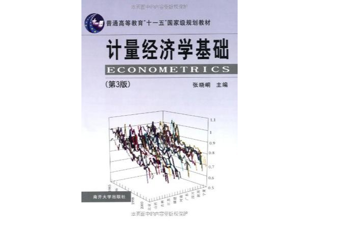 計量經濟學基礎(南開大學出版書籍)