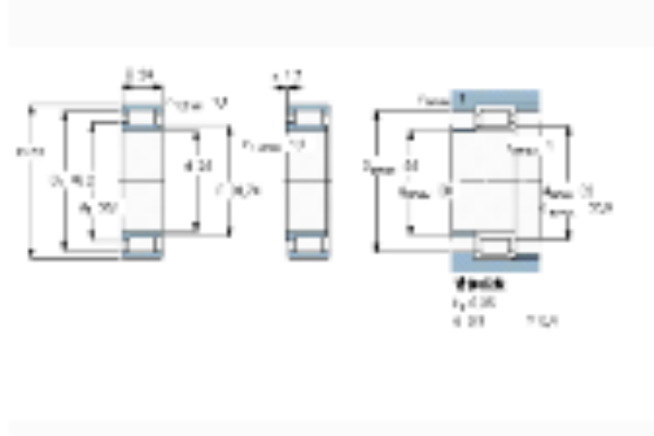 SKF NJG2305VH軸承 SKF NJG2305VH軸承