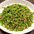 肉末通菜 肉末通菜