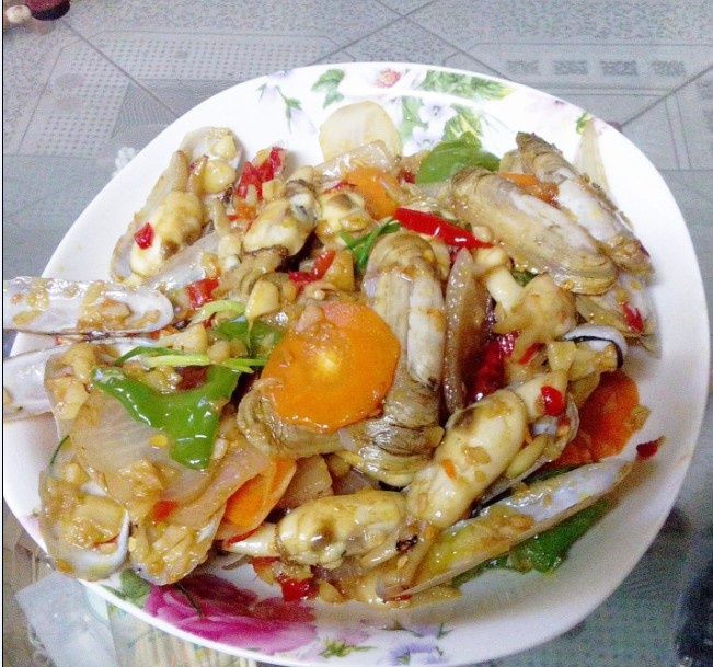 辣炒蟶 辣炒蟶