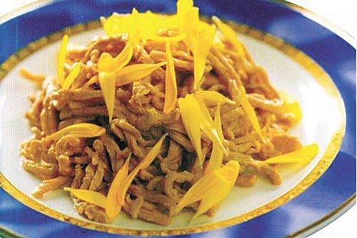 杞菊肉絲