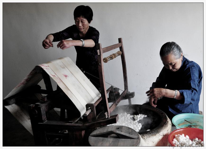 蠶絲織造技藝