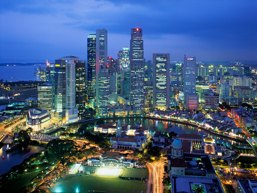新加坡市區夜景