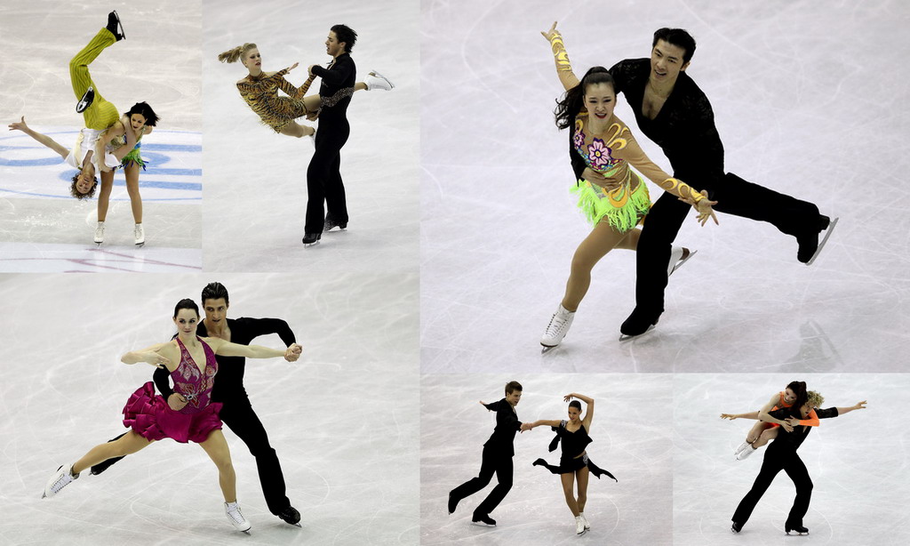 尼斯世錦賽冰舞短節目比賽圖片