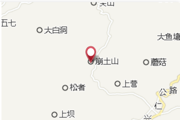 崩土山村 崩土山村