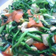 韭菜燴豆腐 韭菜燴豆腐