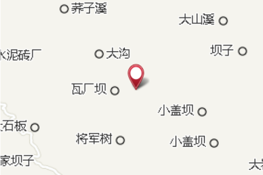 大溪嶺(重慶市的地名)