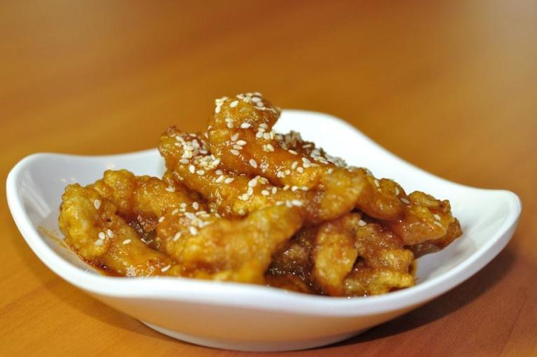 果汁雞條