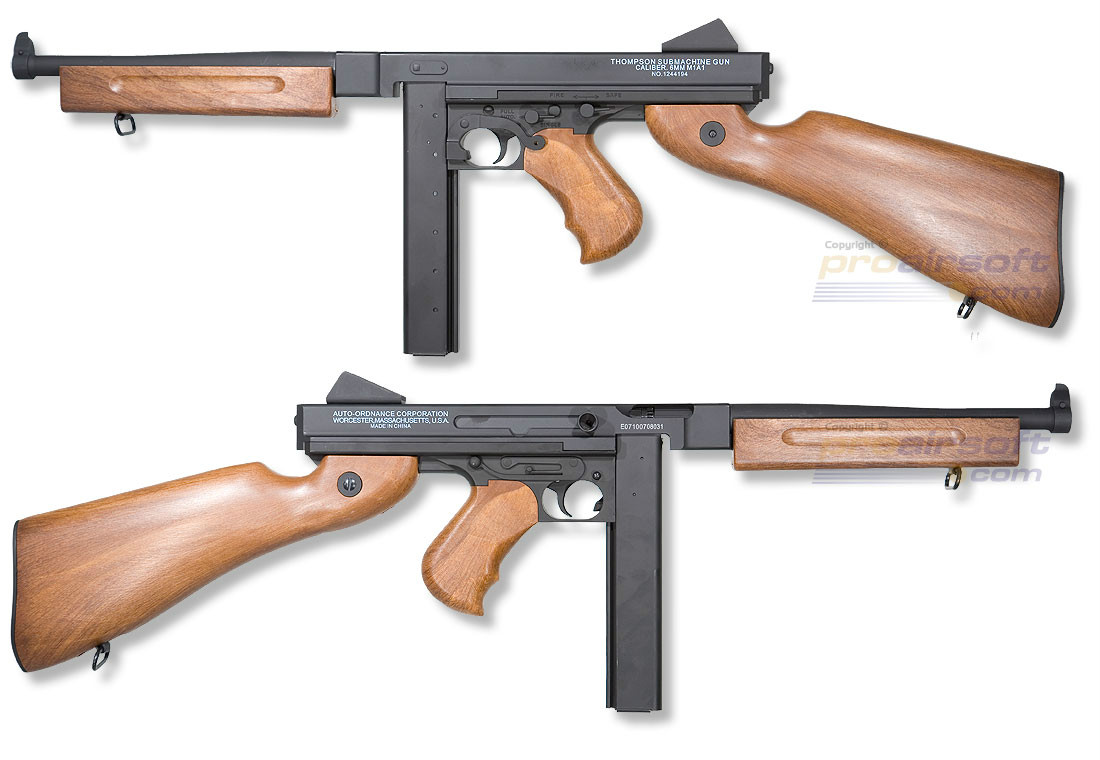 美國湯普森M1A1式11.43MM衝鋒鎗