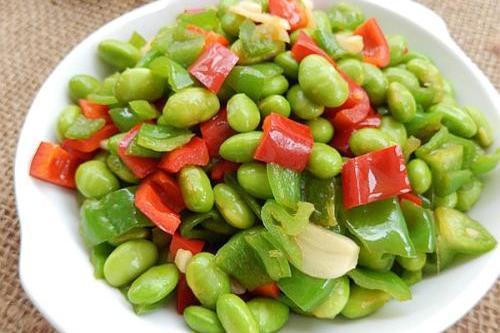 毛豆炒 毛豆炒