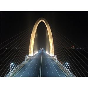彩虹橋(中國湖北省黃岡市境內跨湖通道) 彩虹橋(中國湖北省黃岡市境內跨湖通道)
