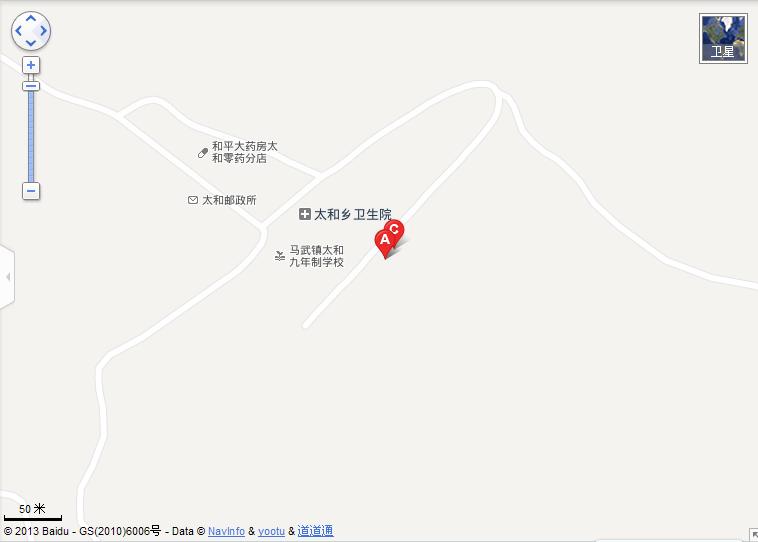 白果村地圖