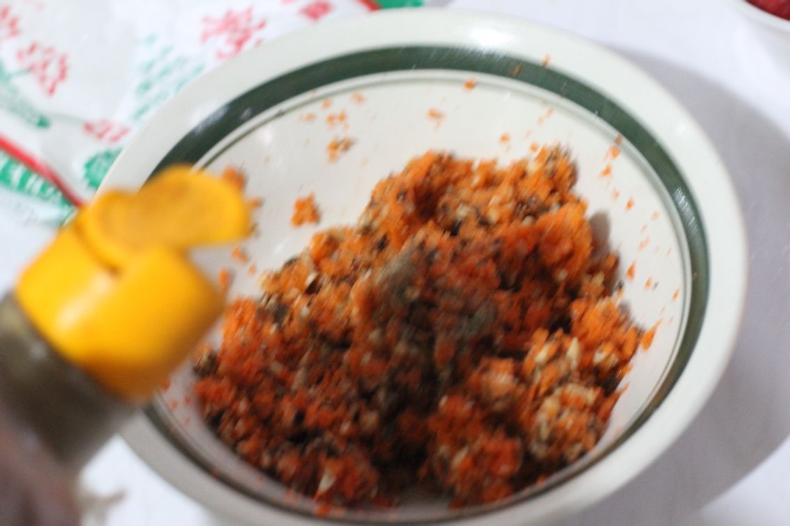 胡蘿蔔香菇丸