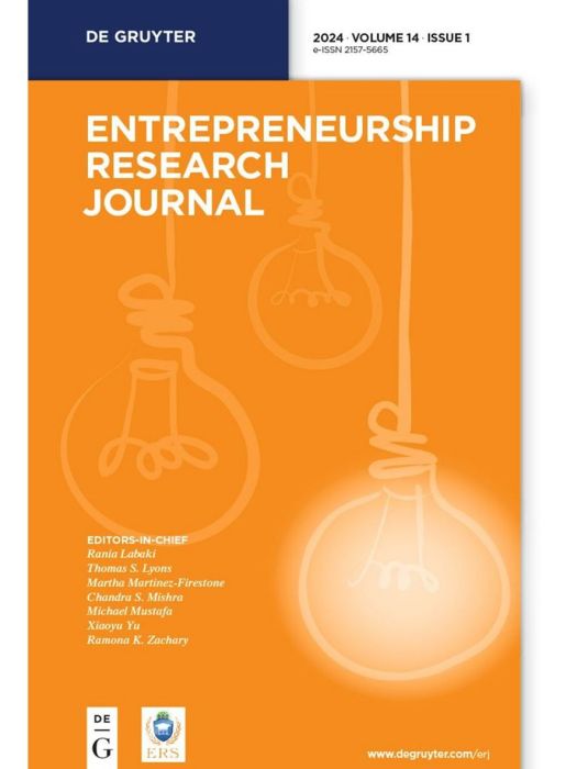 Entrepreneurship Research Journal Entrepreneurship Research Journal