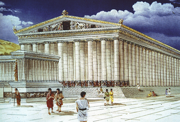 阿爾忒彌斯神廟位於土耳其以弗所