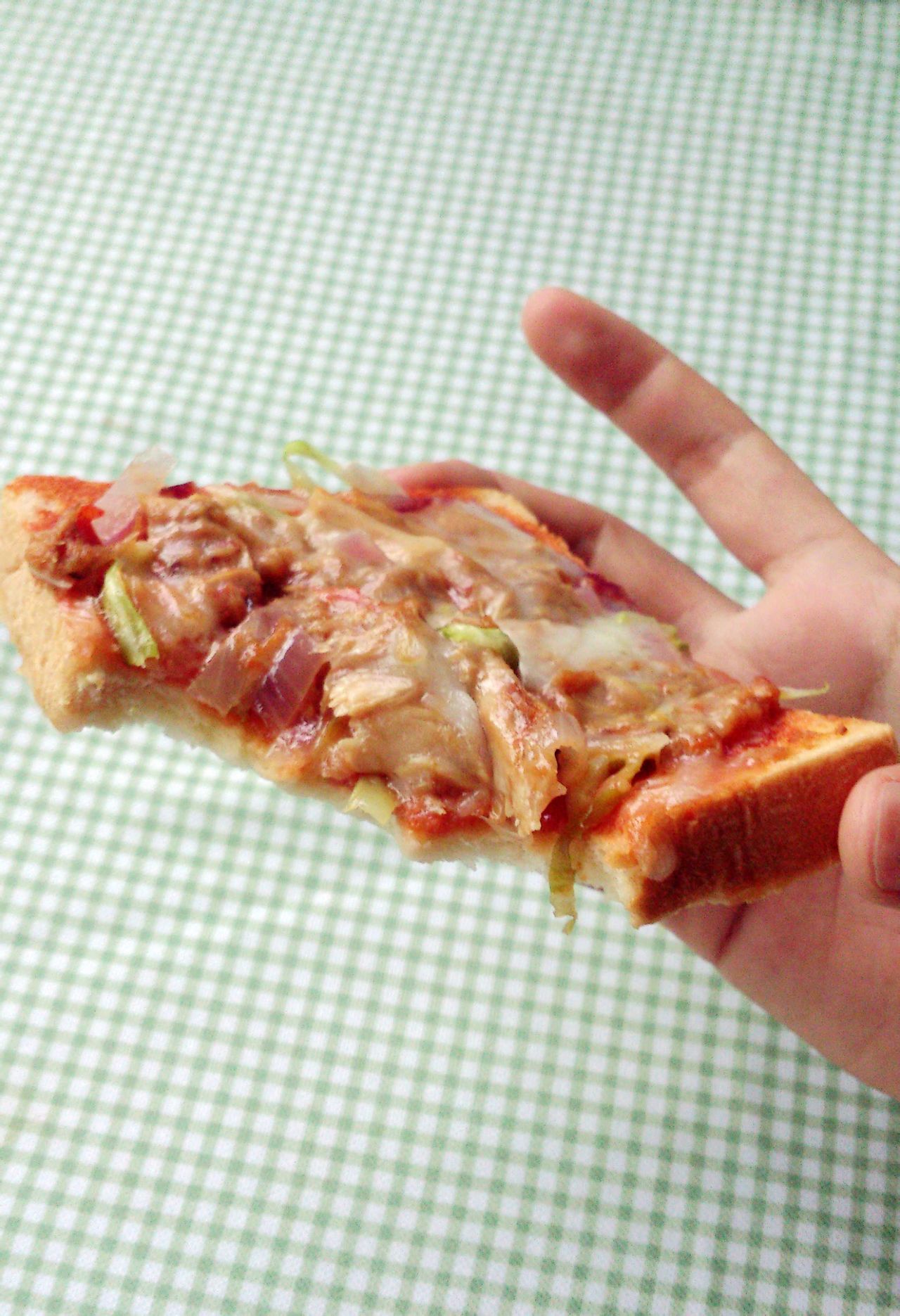 鮪魚吐司披薩
